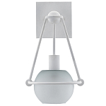 Бра белое с матовым стеклянным плафоном в форме шара White Lighthouse варинант исполнения - 3 | Loft Concept в Тюмени