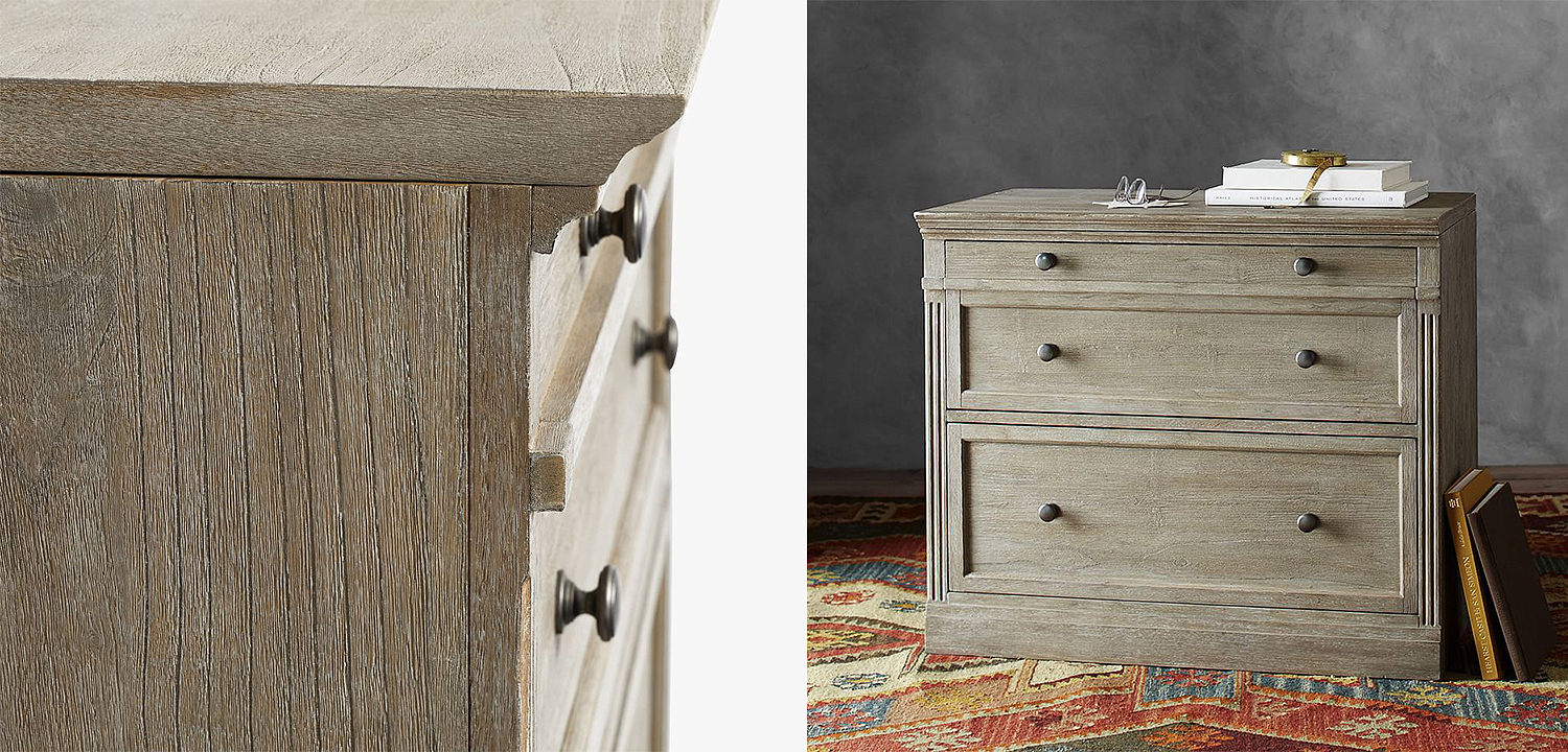 Комод с двумя ящиками Benjamin Chest of 2 Drawers Комод с двумя ящиками Benjamin Chest of 2 Drawers - Loft-Concept в Тюмени