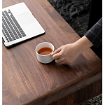 Кофейный стол из массива дерева с выдвижными ящиками Coffee Walnut Table варинант исполнения - 4 | Loft Concept в Тюмени