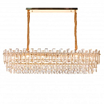 Люстра овальная с хрустальными подвесками Gorgeous Crystal Light варинант исполнения - 2 | Loft Concept в Тюмени