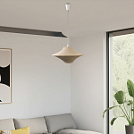 Подвесной вязаный бежевый светильник «Звезда Востока 01» варинант исполнения - 2 | Loft Concept в Тюмени