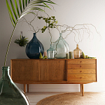 Ваза-бутыль из стекла TRANSPARENT FORMS 56 варинант исполнения - 12 | Loft Concept в Тюмени