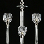 Люстра с 8-ю лампами и гранеными стеклянными плафонами Prism Gala варинант исполнения - 9 | Loft Concept в Тюмени