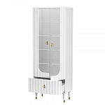 Витрина белая двухдверная с ящиком Expanses of Beauty варинант исполнения - 2 | Loft Concept в Тюмени