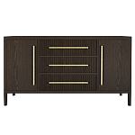 Буфет Primo с тремя ящиками и двумя фасадами Темный орех варинант исполнения - 9 | Loft Concept в Тюмени