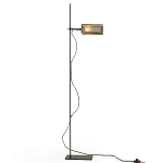 Торшер с плафоном из перфорированного металла Elledge Floor Lamp варинант исполнения - 5 | Loft Concept в Тюмени