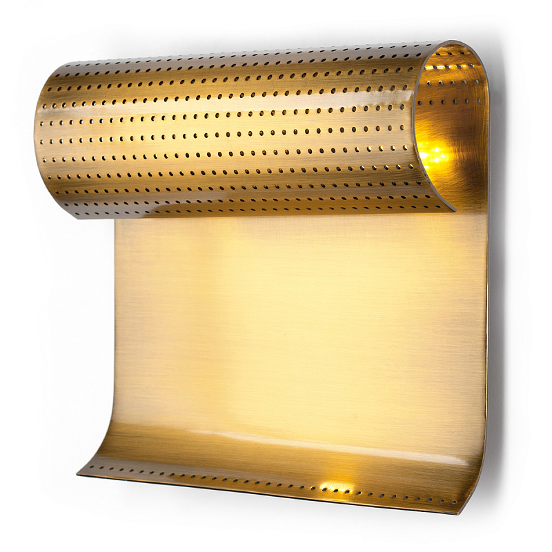 Бра PRECISION SMALL SCONCE Латунь Черный Хром Бра PRECISION SMALL SCONCE Латунь Черный Хром в Тюмени | Loft Concept