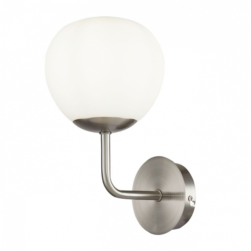 Бра Tiepolo Ball Sconces nickel Никель Белый Бра Tiepolo Ball Sconces nickel Никель Белый в Тюмени | Loft Concept