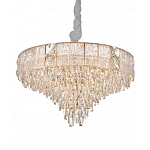 Люстра с каскадом из прозрачного хрусталя Constant Sparks варинант исполнения - 8 | Loft Concept в Тюмени