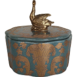 Фарфоровая шкатулка Swan Lake варинант исполнения - 2 | Loft Concept в Тюмени