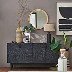 Ваза декоративная из натурального плетеного бамбука Bamboo Decor 32 варинант исполнения - 5 | Loft Concept в Тюмени