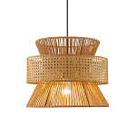 Подвесной светильник с абажуром из натуральных материалов Light Inside the Cell варинант исполнения - 1 | Loft Concept в Тюмени