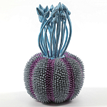 Статуэтка тропический фрукт Pandora Tropical Fruit Grey Lilac Blue Flowers варинант исполнения - 2 | Loft Concept в Тюмени