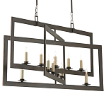 Люстра из пересекающихся прямоугольных элементов Intersecting Rectangles варинант исполнения - 3 | Loft Concept в Тюмени