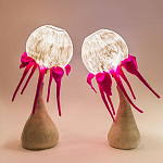 Торшер фуксия «Цветы из снов»  варинант исполнения - 3 | Loft Concept в Тюмени