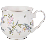 Кружка из фарфора с цветочным принтом 480 мл Tea Flower Set варинант исполнения - 1 | Loft Concept в Тюмени