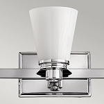 Бра для ванных комнат с белыми стеклянными конусными плафонами Hinkley варинант исполнения - 2 | Loft Concept в Тюмени