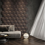 Гипсовая 3D панель с принтографией PM-30 варинант исполнения - 5 | Loft Concept в Тюмени