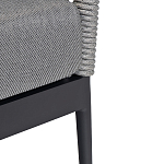 Кресло уличное темно-серое Street Bliss варинант исполнения - 5 | Loft Concept в Тюмени