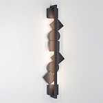 Бра вертикальное с черными кругами и квадратами Gravyura варинант исполнения - 5 | Loft Concept в Тюмени