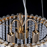 Люстра с подвесными рифлеными стеклянными трубками Nembus варинант исполнения - 18 | Loft Concept в Тюмени