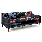 Диван ZAMBEZI Sofa Лиловый цвет варинант исполнения - 2 | Loft Concept в Тюмени