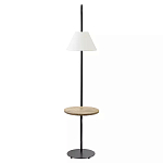 Торшер с полкой для хранения Floor Lamp with Storage Shelf варинант исполнения - 1 | Loft Concept в Тюмени