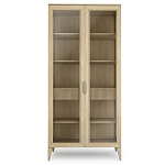 Витрина стеклянная 2-х дверная с ящиками и 5-ю полками Harper Line варинант исполнения - 2 | Loft Concept в Тюмени