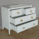 Бельевой Комод с 4 ящиками Elsa Dreams White варинант исполнения - 2 | Loft Concept в Тюмени