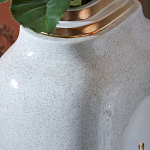 Ваза с золотисто-белыми фрагментами Faces of Imagination варинант исполнения - 10 | Loft Concept в Тюмени