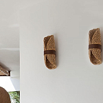 Бра плетеное из ротанга Chainmail варинант исполнения - 4 | Loft Concept в Тюмени