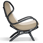 Дизайнерское кресло из ротанга Gio Ponti CONTINUUM D.163.7 BY BONACINA 1889 Armchair варинант исполнения - 7 | Loft Concept в Тюмени
