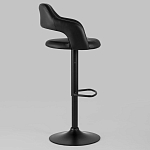 Барный стул черного цвета Strohach варинант исполнения - 2 | Loft Concept в Тюмени