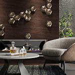 Гипсовая 3D панель с принтографией PM-41 варинант исполнения - 1 | Loft Concept в Тюмени