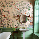 Обои ручная роспись Houghton Edo Blush варинант исполнения - 1 | Loft Concept в Тюмени