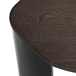 Столик журнальный приставной темный шпон Form Graphics варинант исполнения - 3 | Loft Concept в Тюмени