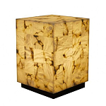 Торшер прямоугольный из натурального камня Calcite Geometry варинант исполнения - 6 | Loft Concept в Тюмени