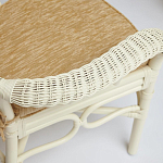 Комплект обеденный из ротанга Eloise grand white варинант исполнения - 6 | Loft Concept в Тюмени