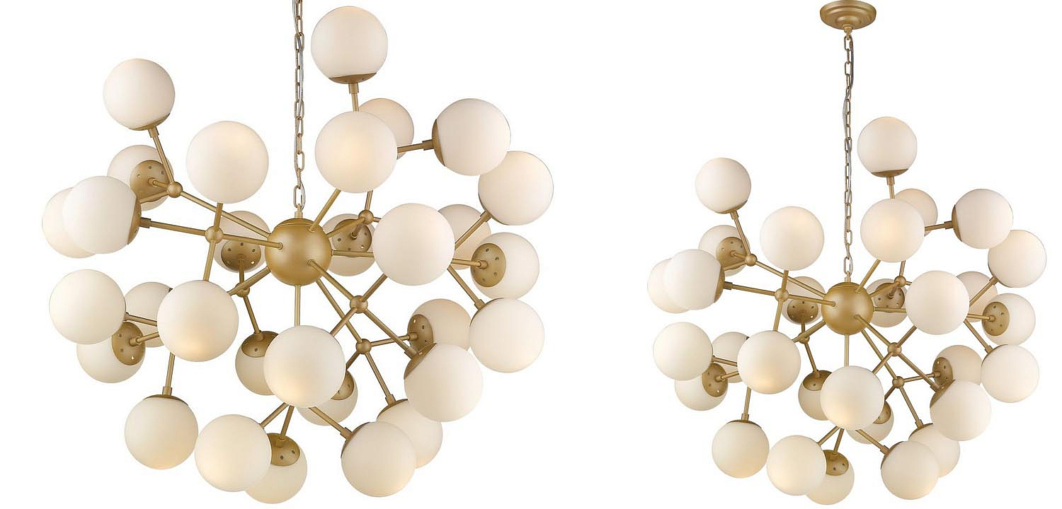 Люстра Berries Chandelier white matt 90 Люстра Berries Chandelier white matt 90 - Loft-Concept в Тюмени
