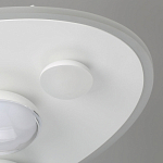 Потолочный светильник овальной формы белого цвета с 7-ю лампами Lunar Pebbles варинант исполнения - 9 | Loft Concept в Тюмени