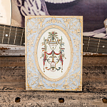 Декоративный постер в раме с рельефным растительным узором арабески New Collection of Arabesques Poster варинант исполнения - 6 | Loft Concept в Тюмени