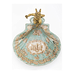 Блюдо с бронзовым ангелом Porcelain Angels of Paradise варинант исполнения - 3 | Loft Concept в Тюмени