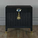 Сундук Eye Elsa Dreams Black варинант исполнения - 4 | Loft Concept в Тюмени