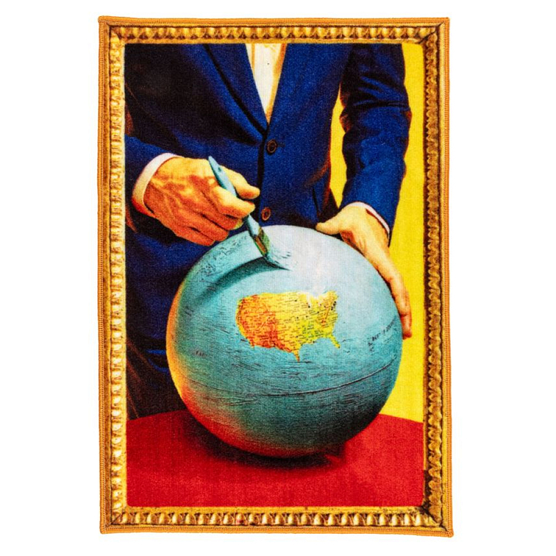 Коврик Seletti Globe Мульти Коврик Seletti Globe Мульти в Тюмени | Loft Concept