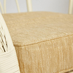 Комплект уличной мебели из ротанга Clara белый варинант исполнения - 8 | Loft Concept в Тюмени