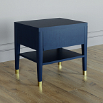 Прикроватная тумбочка с ящиком Elsa Dreams Blue варинант исполнения - 4 | Loft Concept в Тюмени