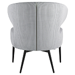 Современное мягкое кресло на металлических ножках Rakush Grey варинант исполнения - 3 | Loft Concept в Тюмени