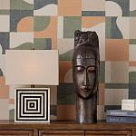 Настольная лампа с квадратным основанием и прямоугольным абажуром Neat Lines варинант исполнения - 5 | Loft Concept в Тюмени