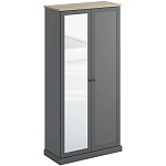 Двухдверный шкаф с зеркалом Percent Closet варинант исполнения - 2 | Loft Concept в Тюмени