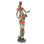 Фигурка негритянка с барабаном Ethno girl варинант исполнения - 1 | Loft Concept в Тюмени